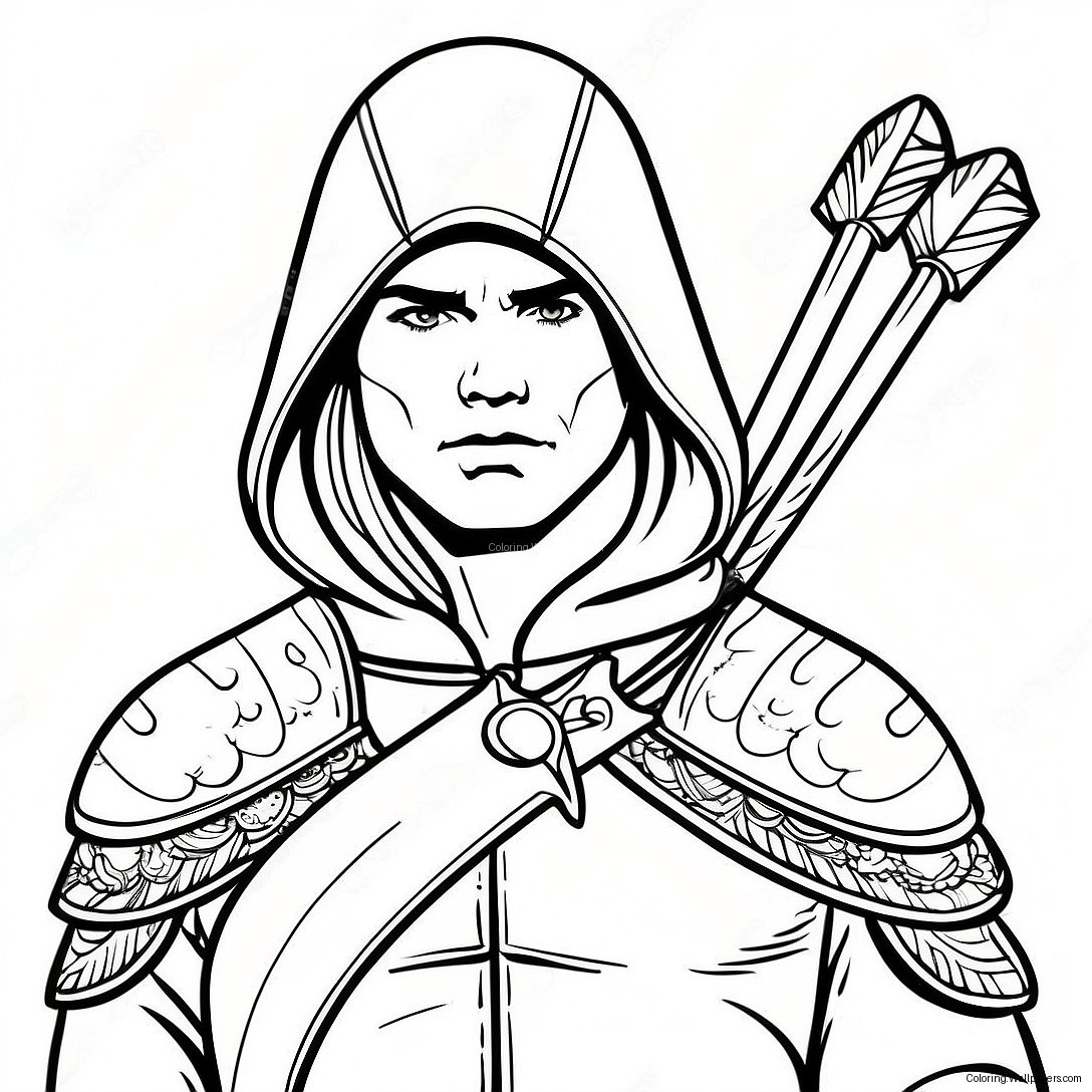 Arrow Coloring Page 26160