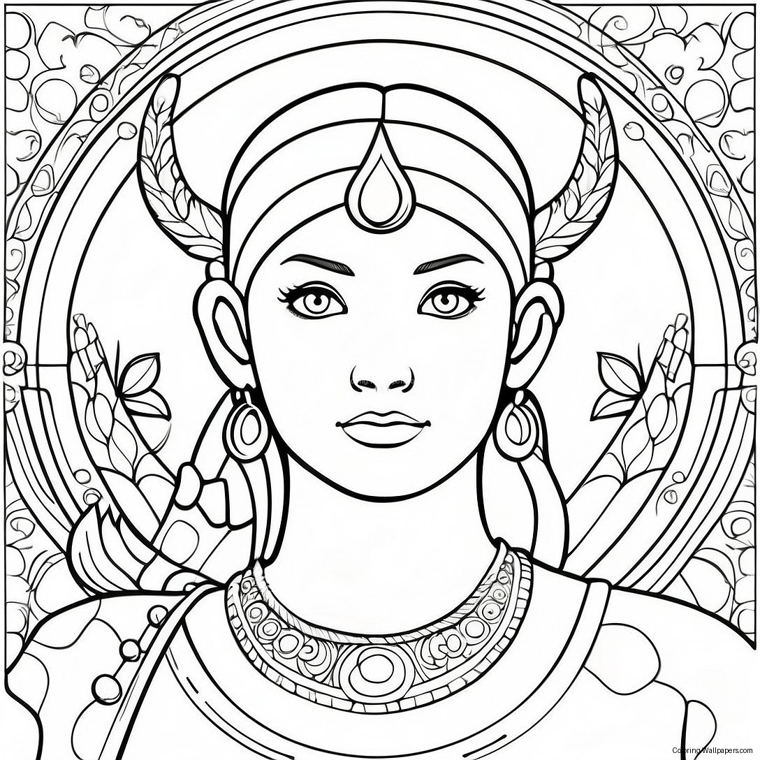 Artemis Coloring Page 45995