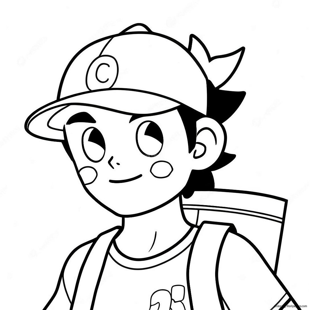 Ash Ketchum Målarbild 32614