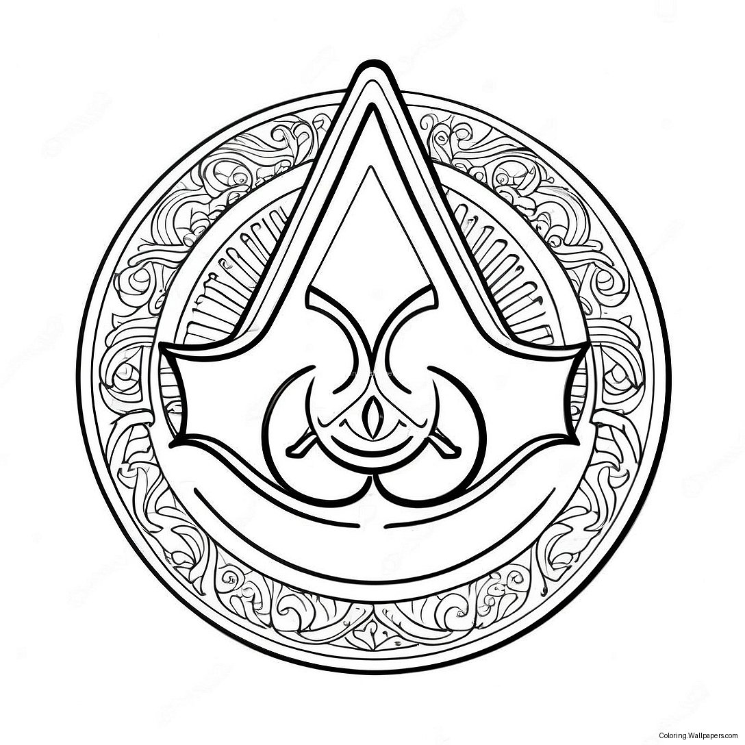 Assassin's Creed Logo Malebog 28351