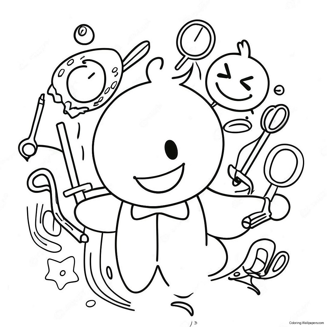 Assassination Classroom Coloring Page 44073