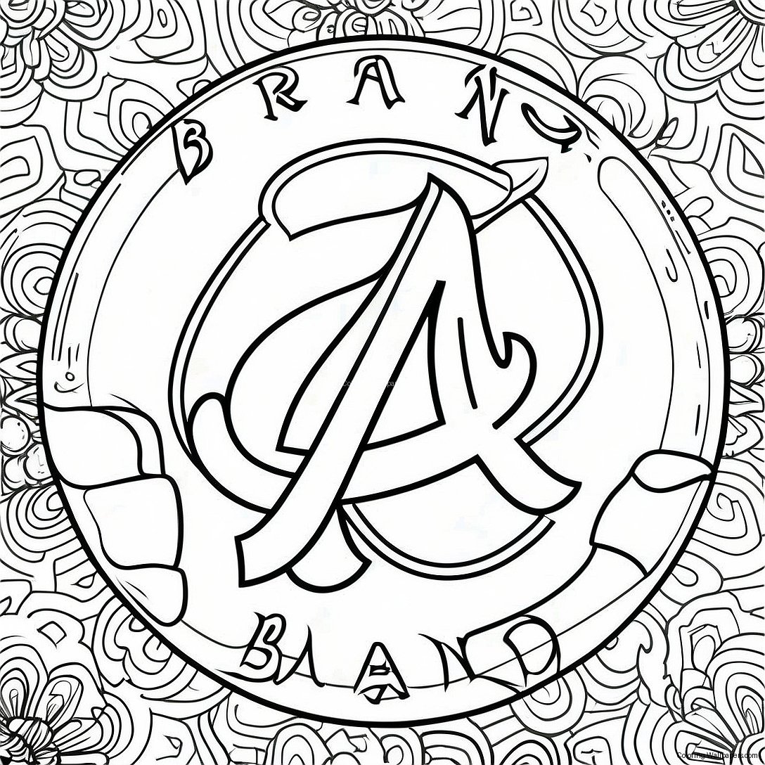 Atlanta Braves Logo Coloring Page 10201