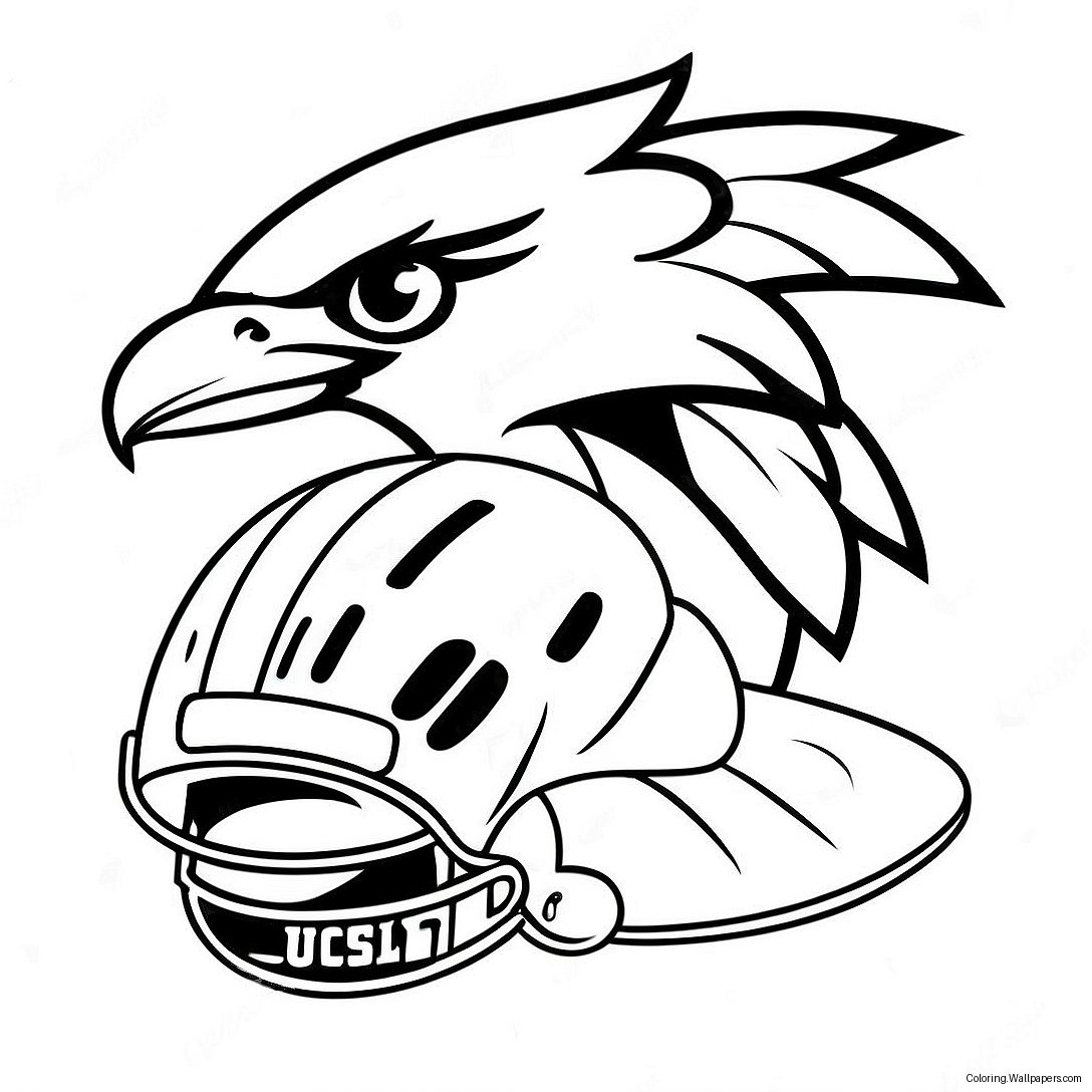 Atlanta Falcons Logo Coloring Page 30228