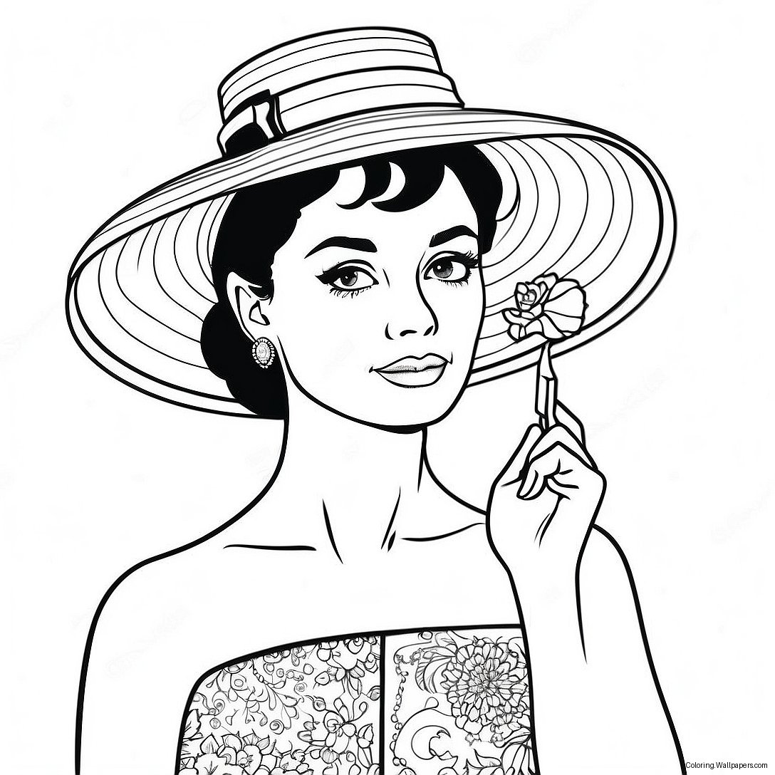 Audrey Coloring Page 58134