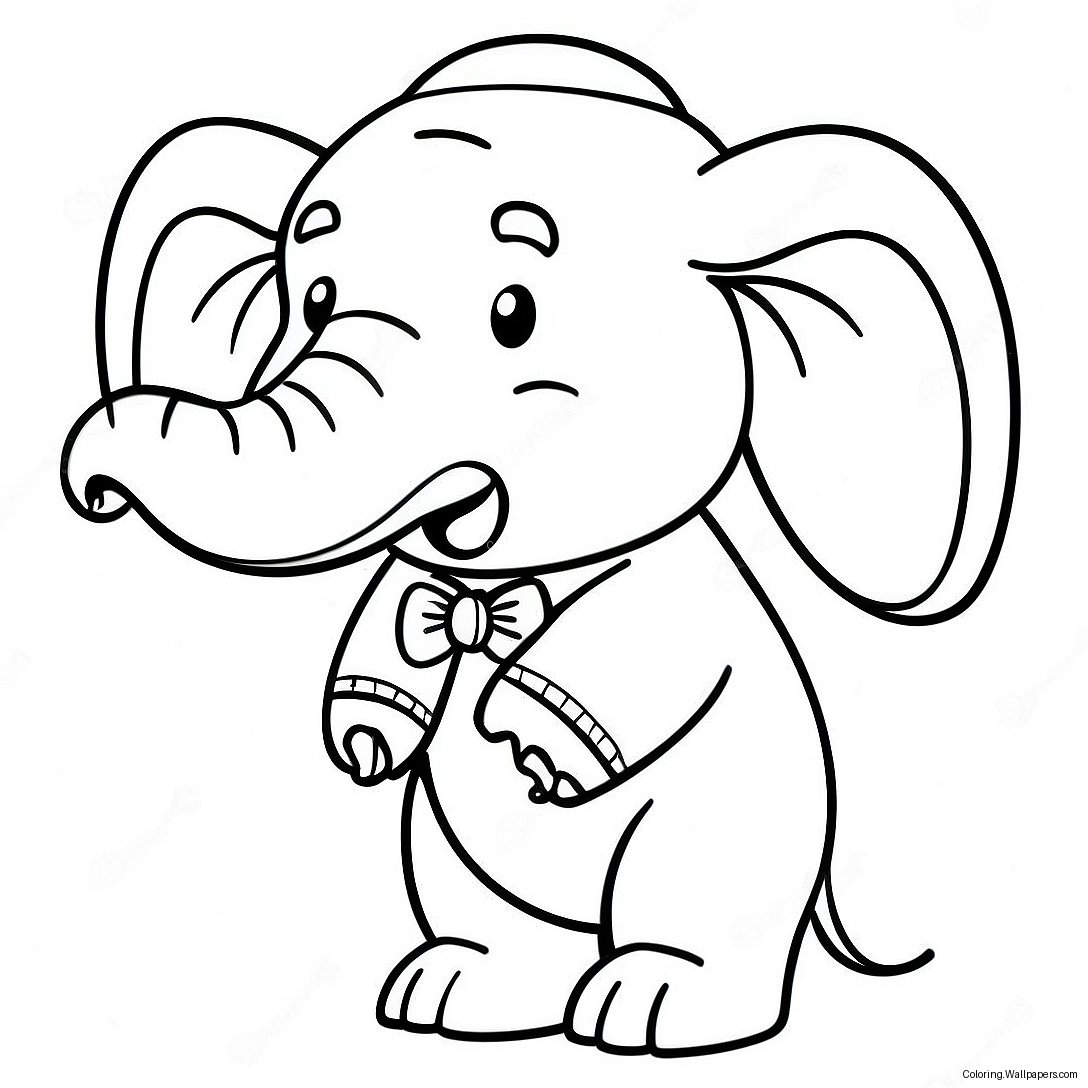 Babar Coloring Page 55576