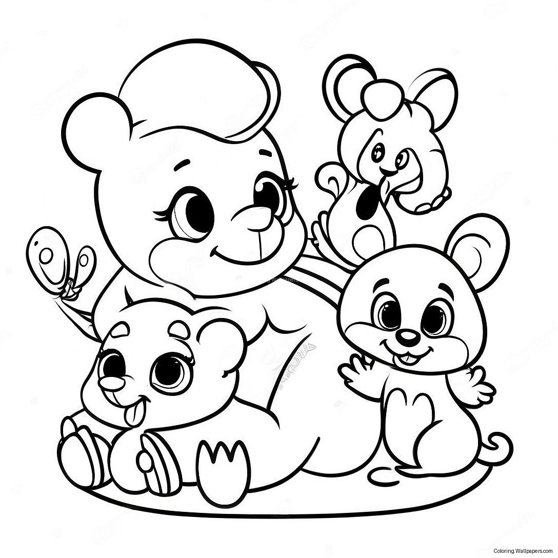 Baby Disney Characters Coloring Page 25662