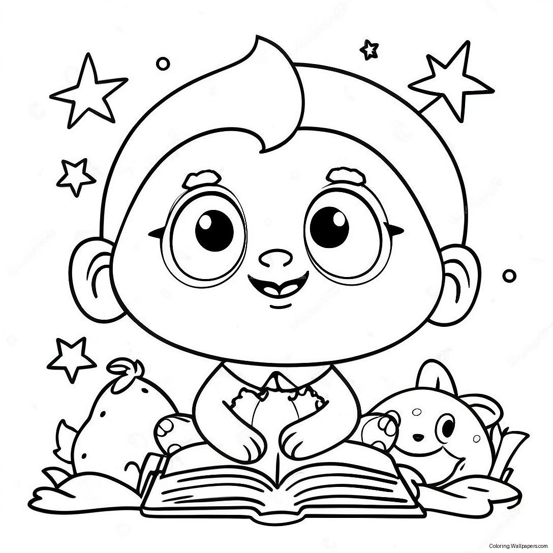 Baby Einstein Characters Coloring Page 41186