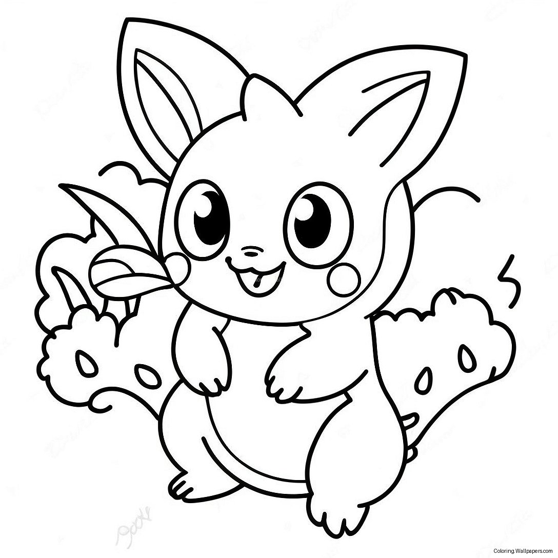 Baby Pokemon Coloring Page 19762