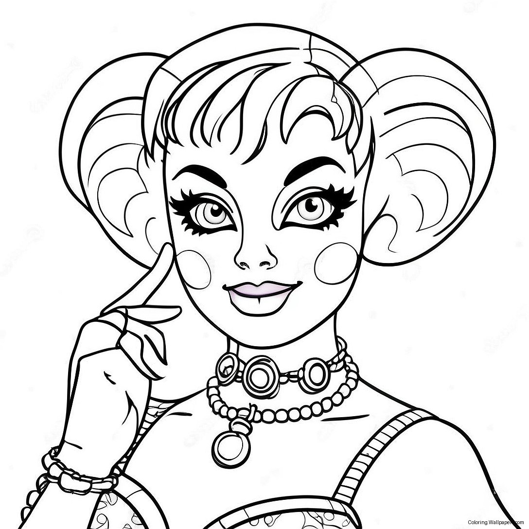 Ballora Coloring Page 21376