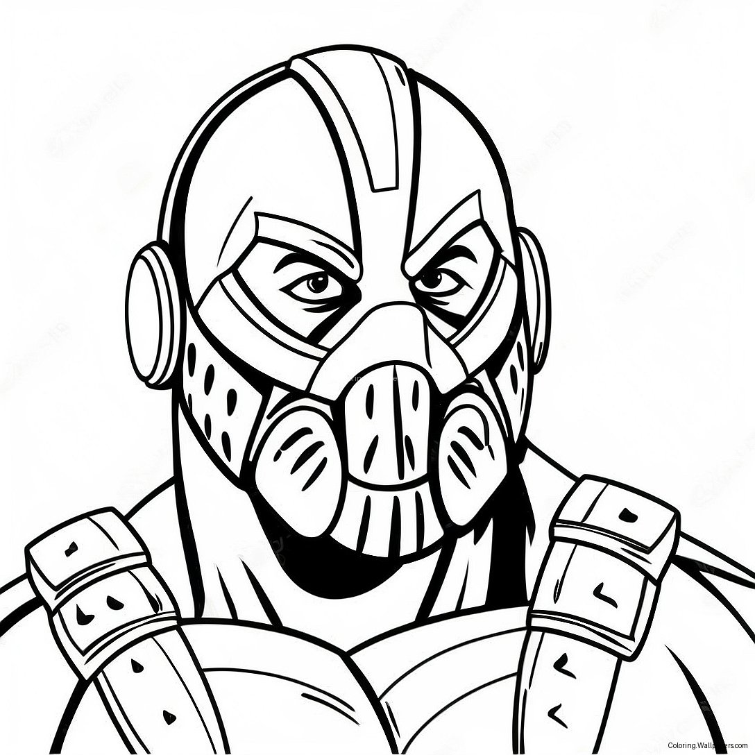 Bane Coloring Page 40317