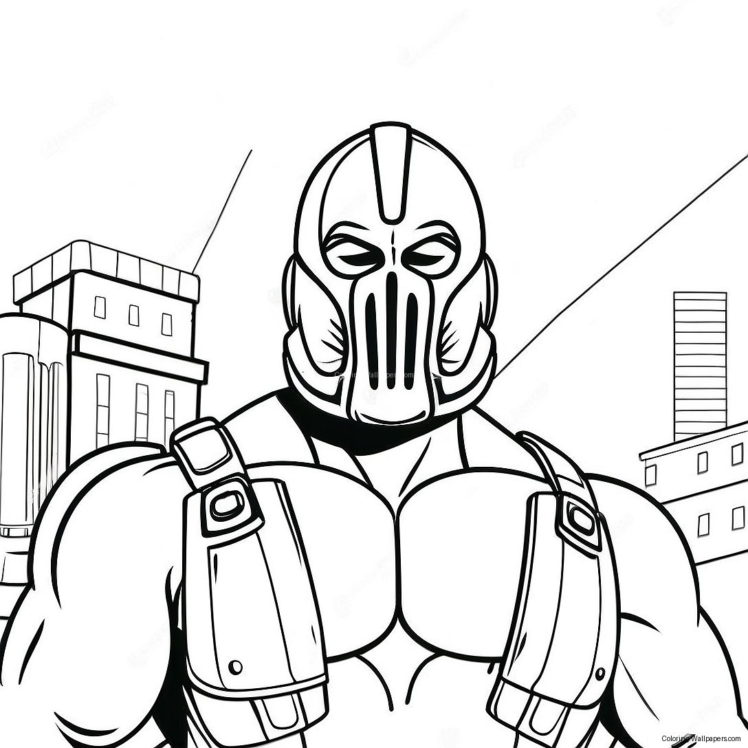 Bane Coloring Page 40319