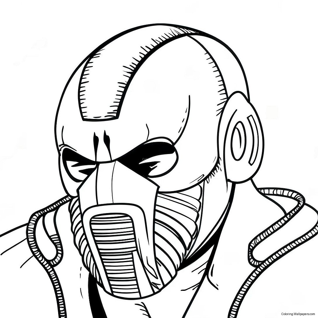 Bane Coloring Page 40320