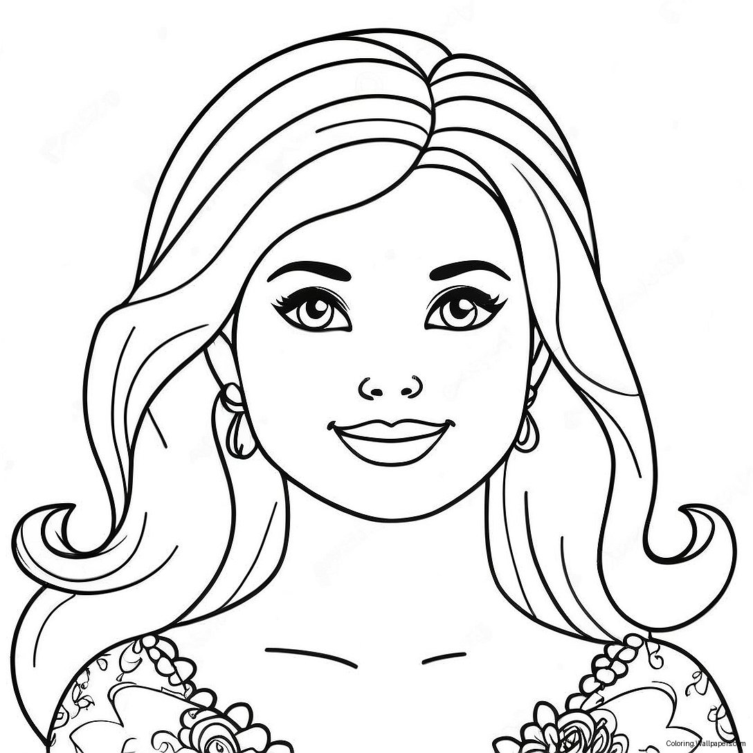 Barbie Movie Coloring Page 16267