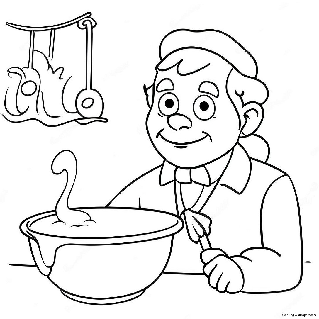 Bartholomew And The Oobleck Coloring Page 52670