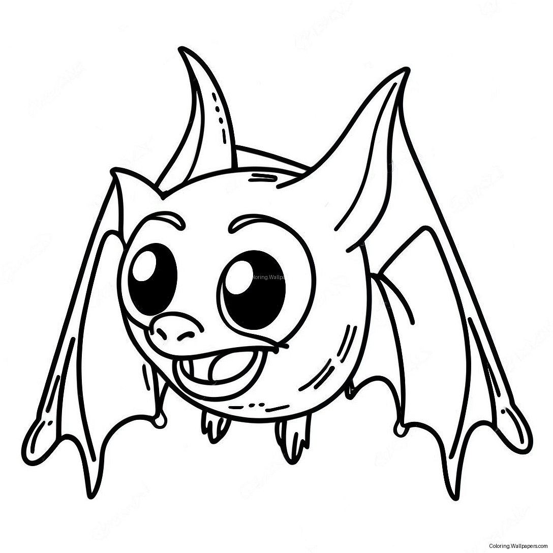 Bat Print Out Coloring Page 39907