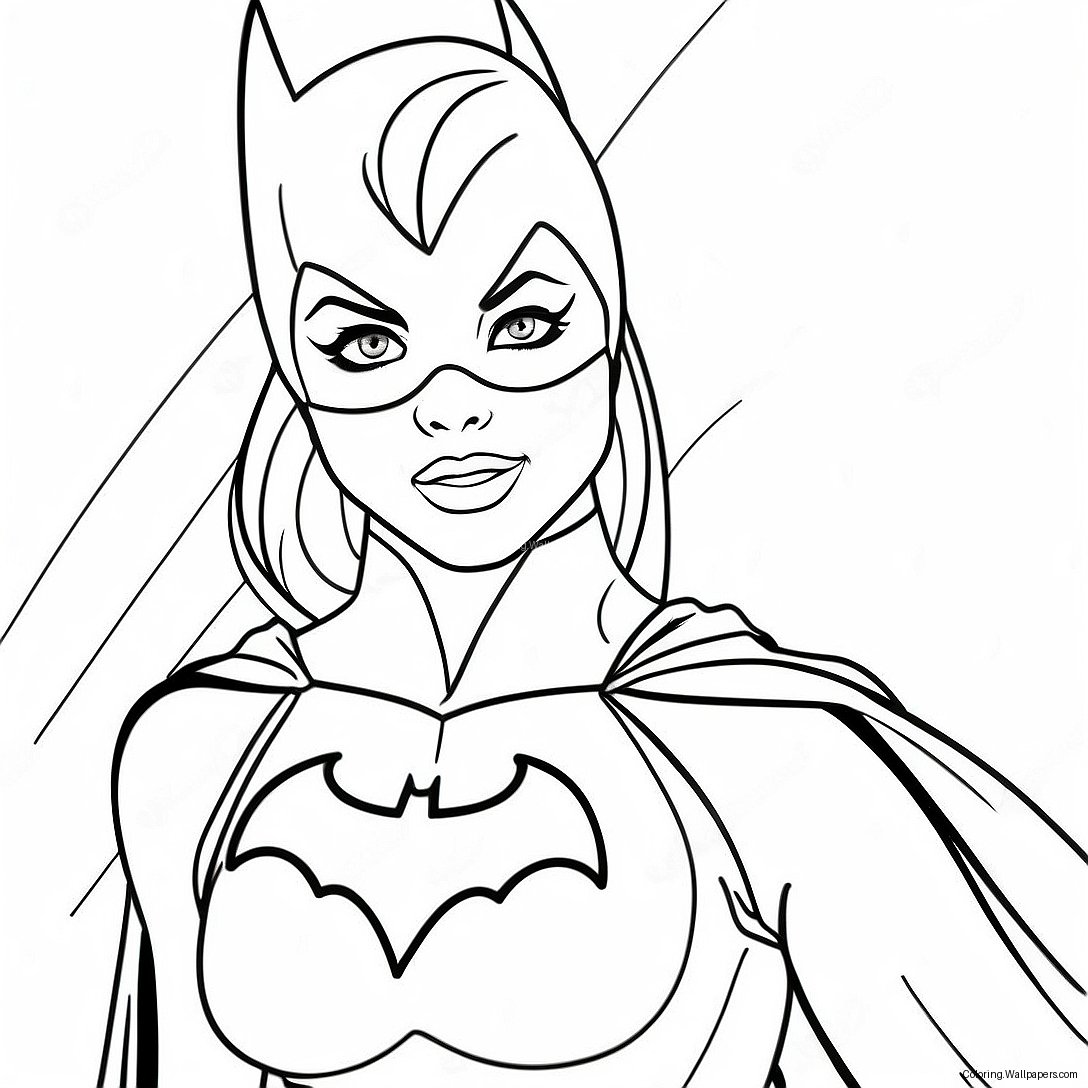 Batgirl Målarbild 16573