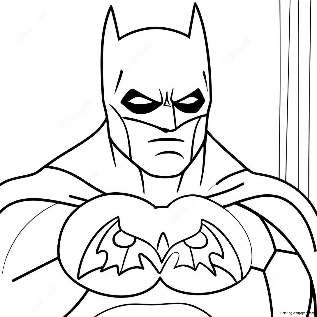 Batman Animated Series Coloring Page 26064