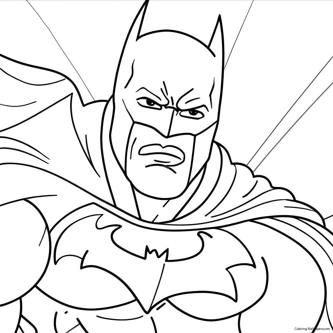 Batman In Action Coloring Page 342