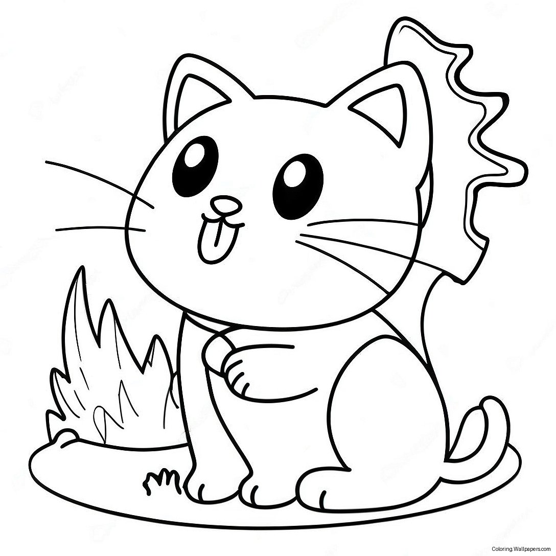 Battle Cats Coloring Page 38688