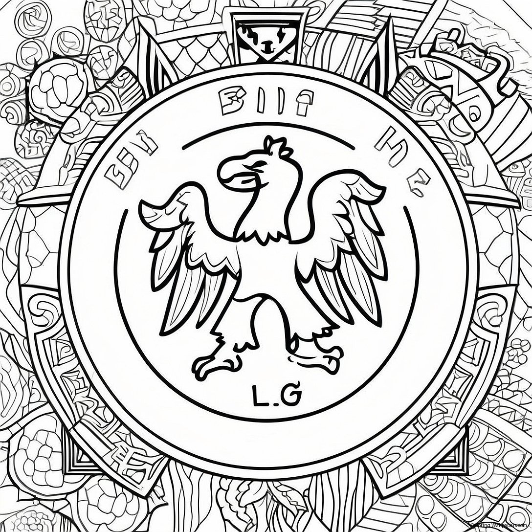 Bayern München Logotyp Målarbild 49521