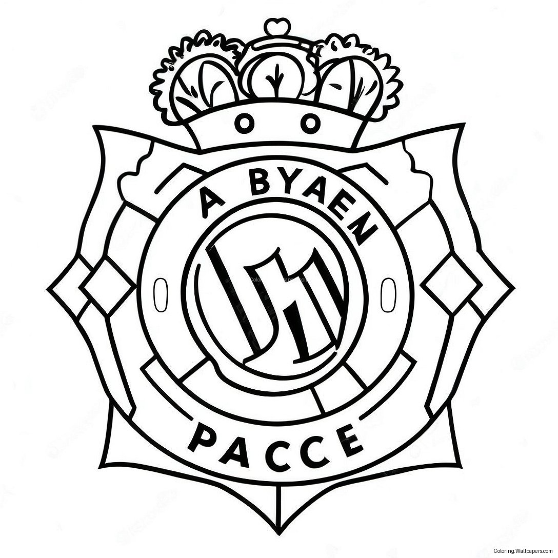 Page À Colorier Du Logo Du Bayern Munich 49522