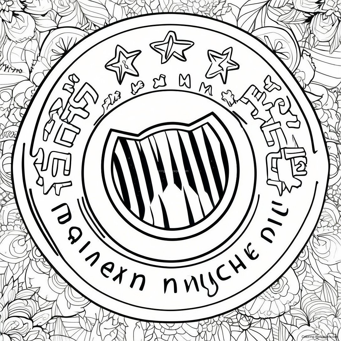 Bayern München Logo Ausmalbild 49523