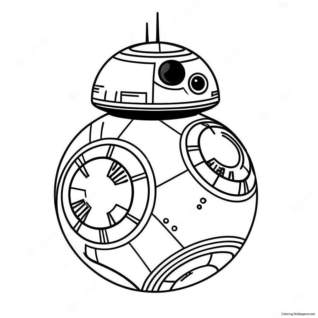 Bb8 Coloring Page 27588