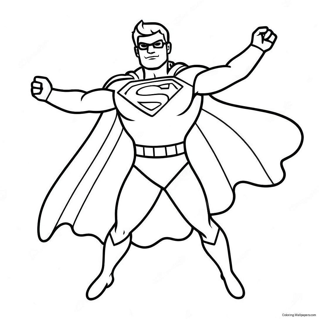 Be You Superhero Coloring Page 30800