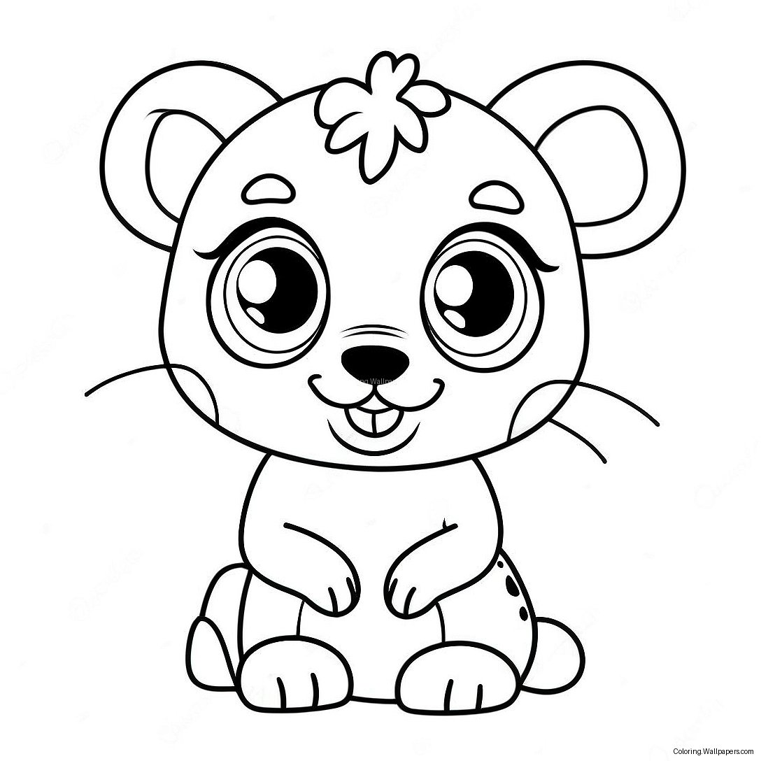 Beanie Boo Kleurplaat 6557