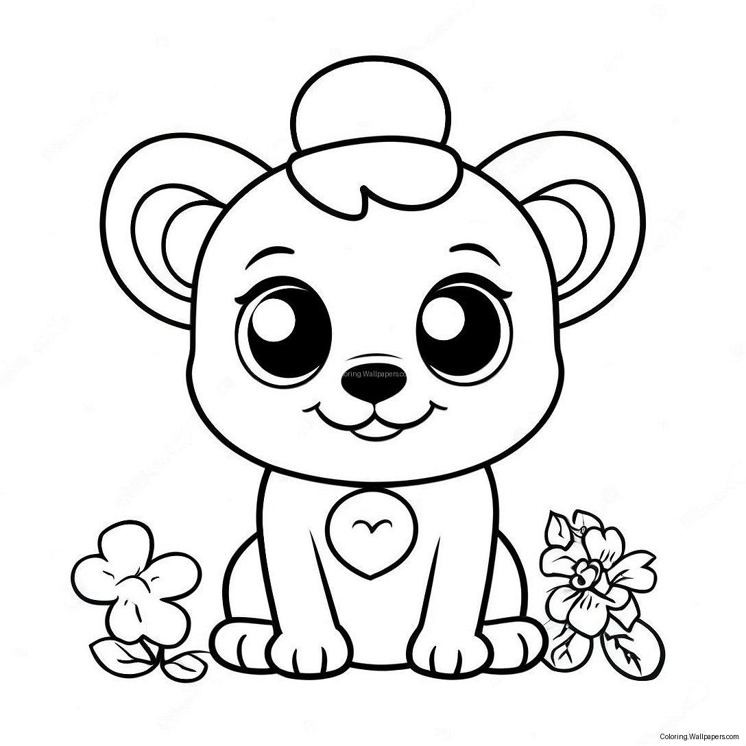 Beanie Boo Coloring Page 6560