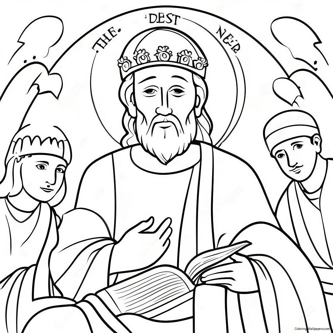 Beatitudes Coloring Page 13258