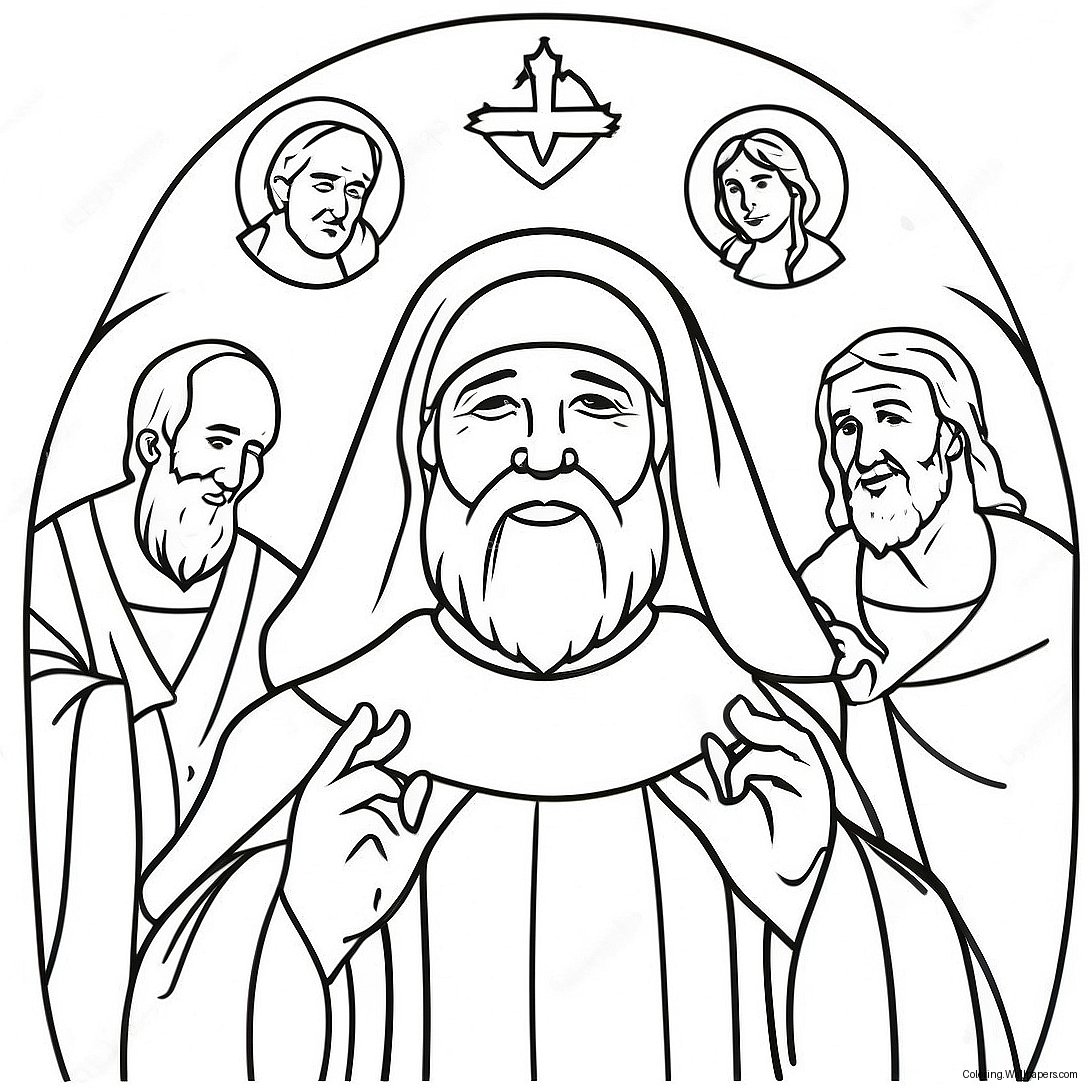 Beatitudes Coloring Page 13259