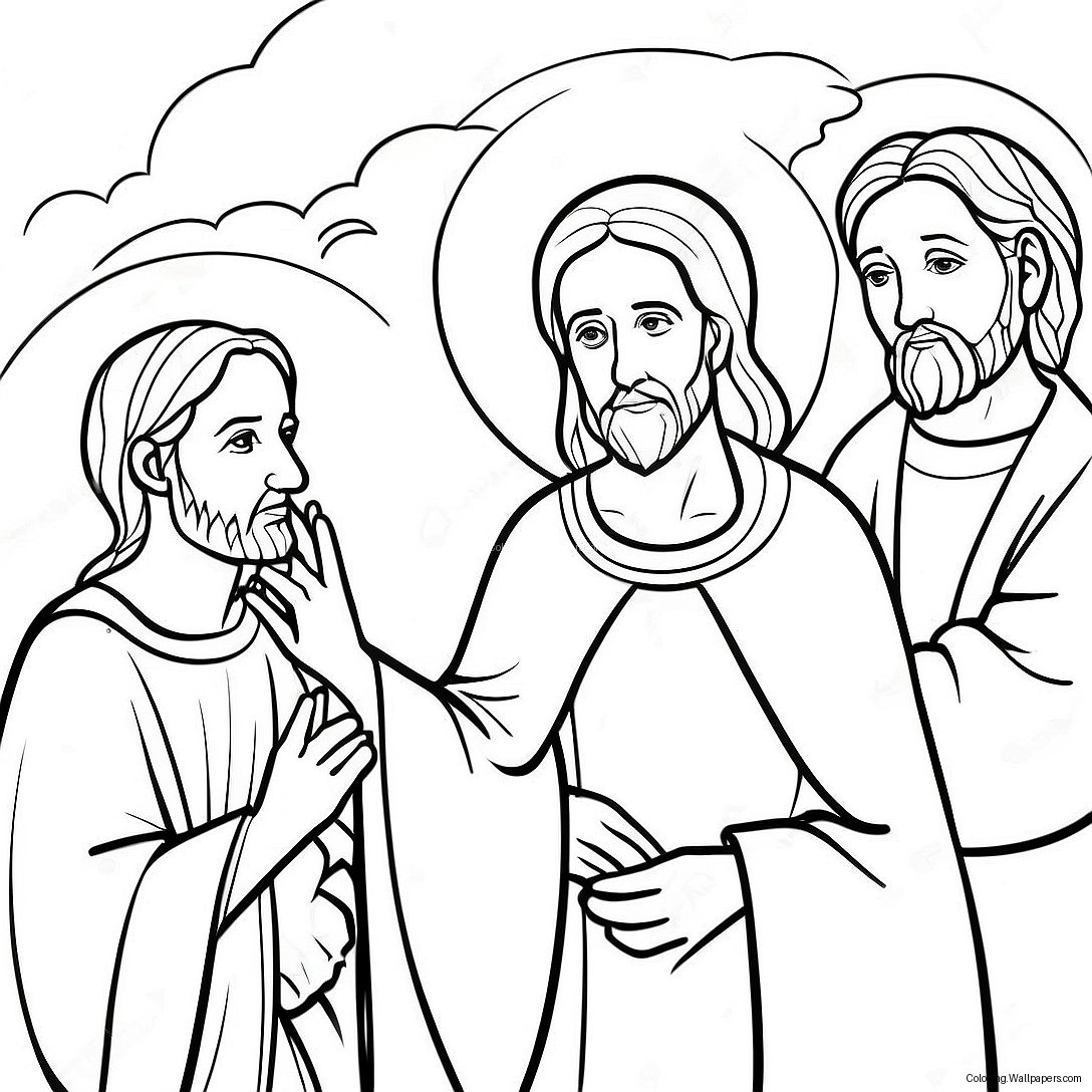 Beatitudes Coloring Page 13260