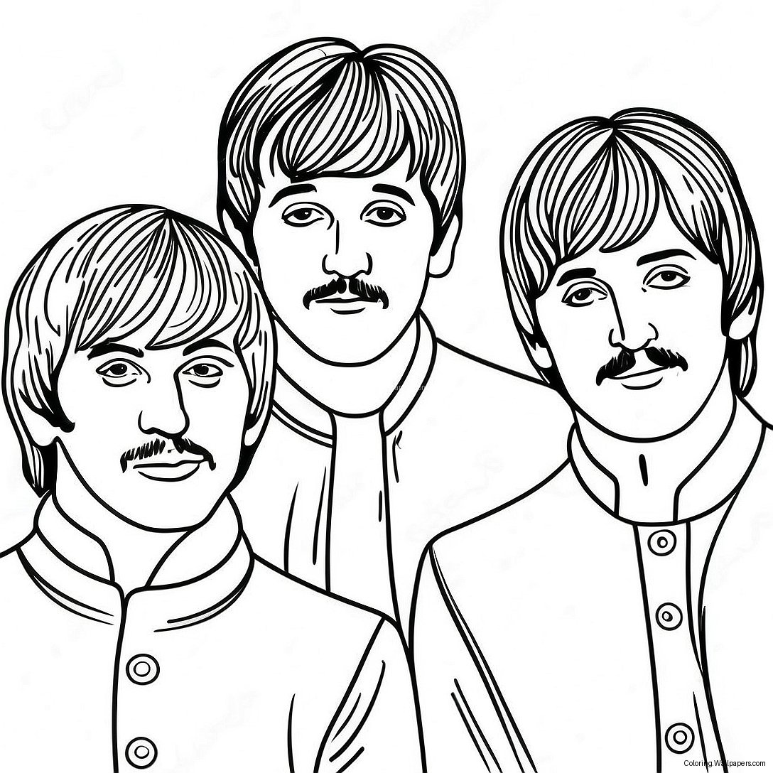 Beatles Coloring Page 19563