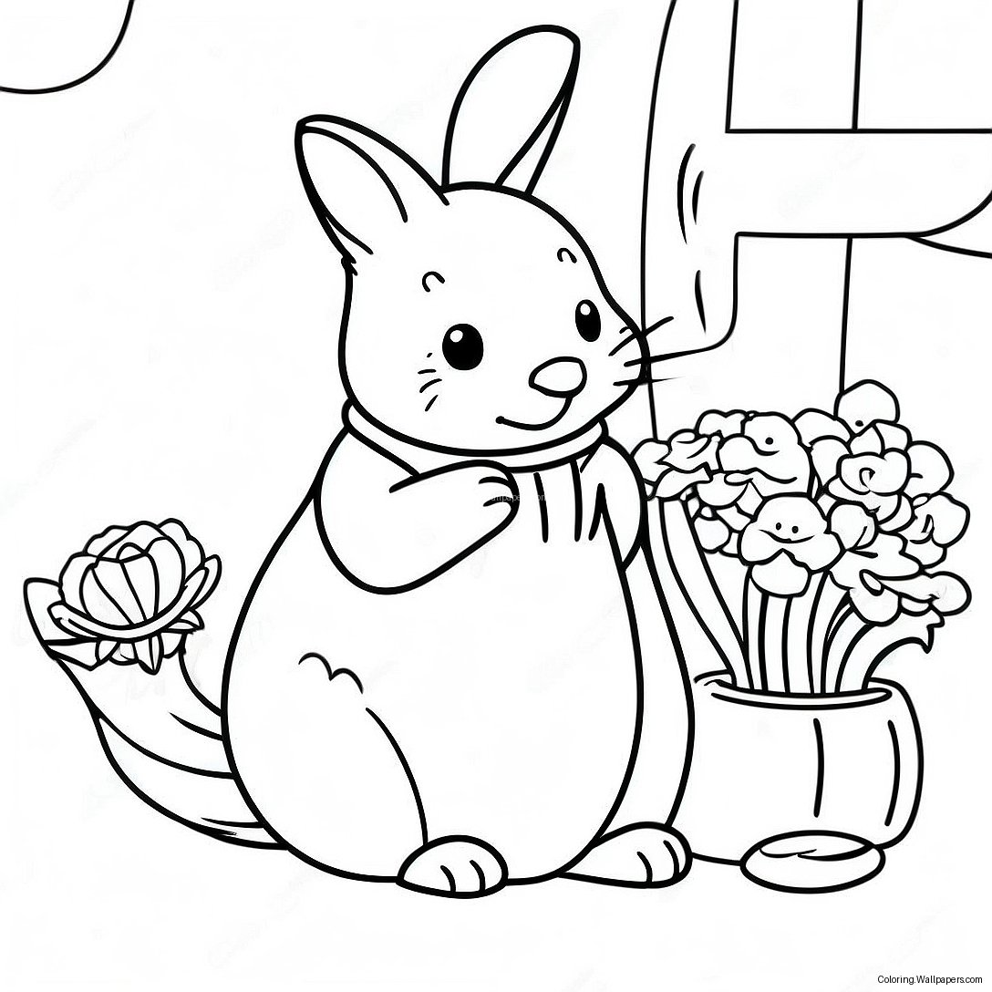 Page À Colorier Beatrix Potter 42933