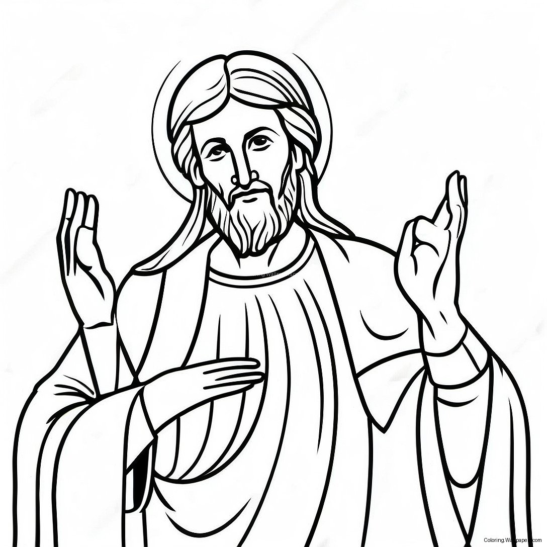 Beautiful Body Of Christ Coloring Page 52559