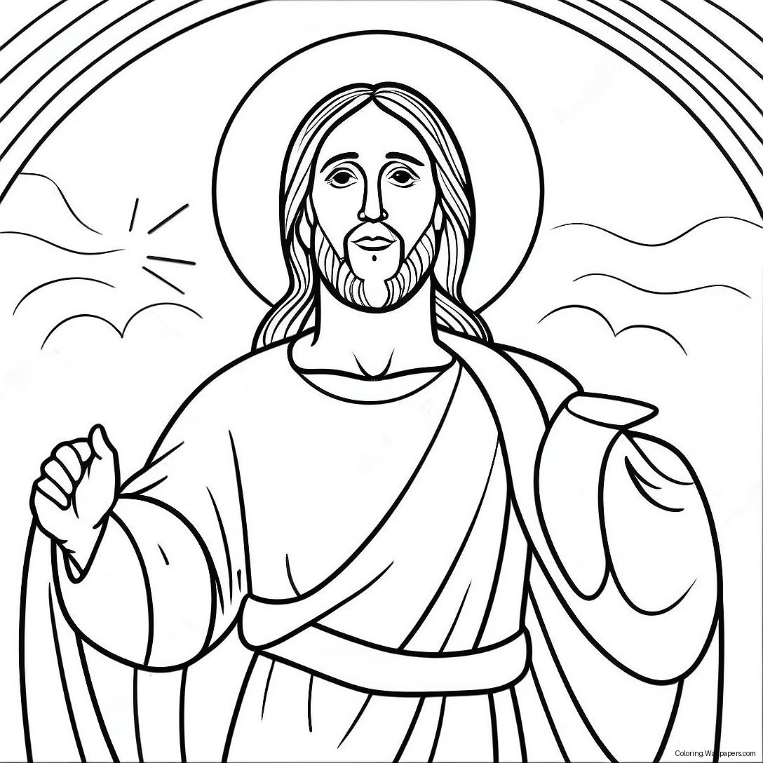 Beautiful Body Of Christ Coloring Page 52560