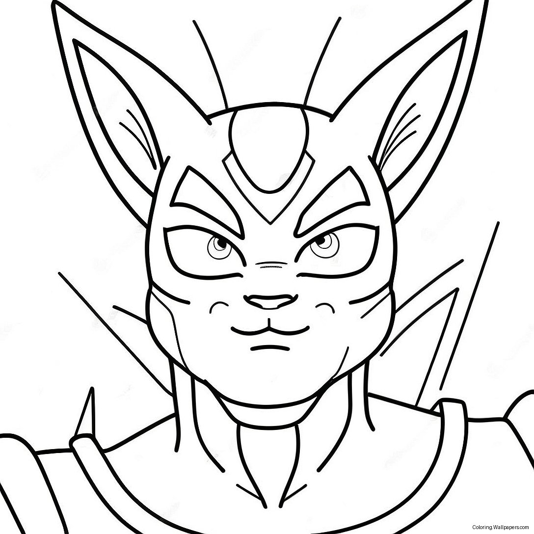 Beerus Coloring Page 15617