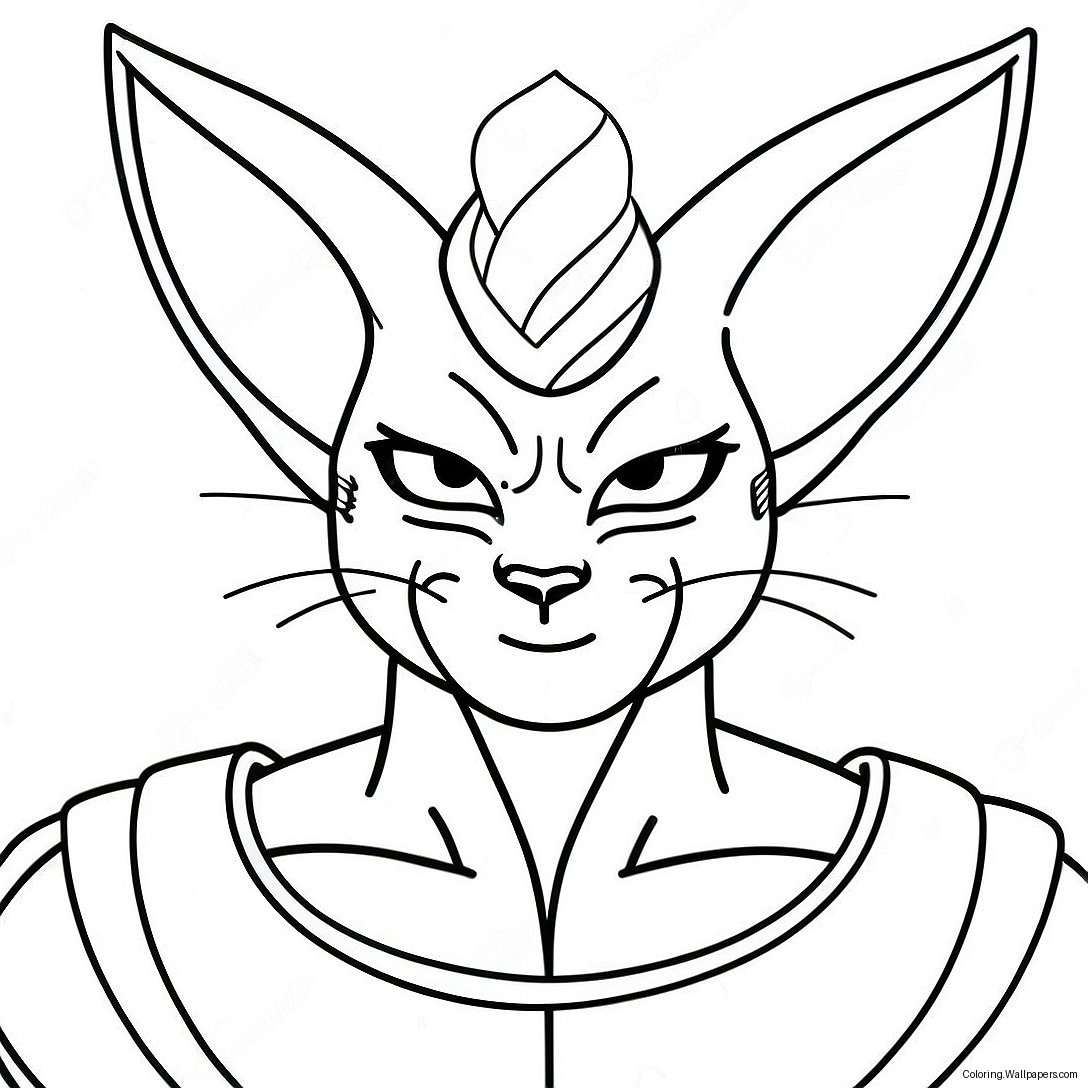 Beerus Fargeleggingsark 15619