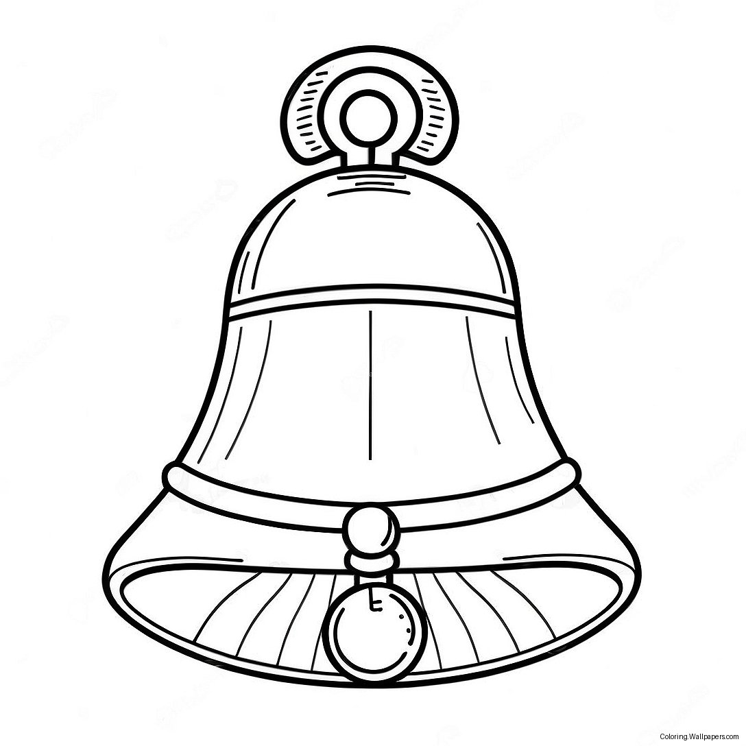 Bell Coloring Page 14464