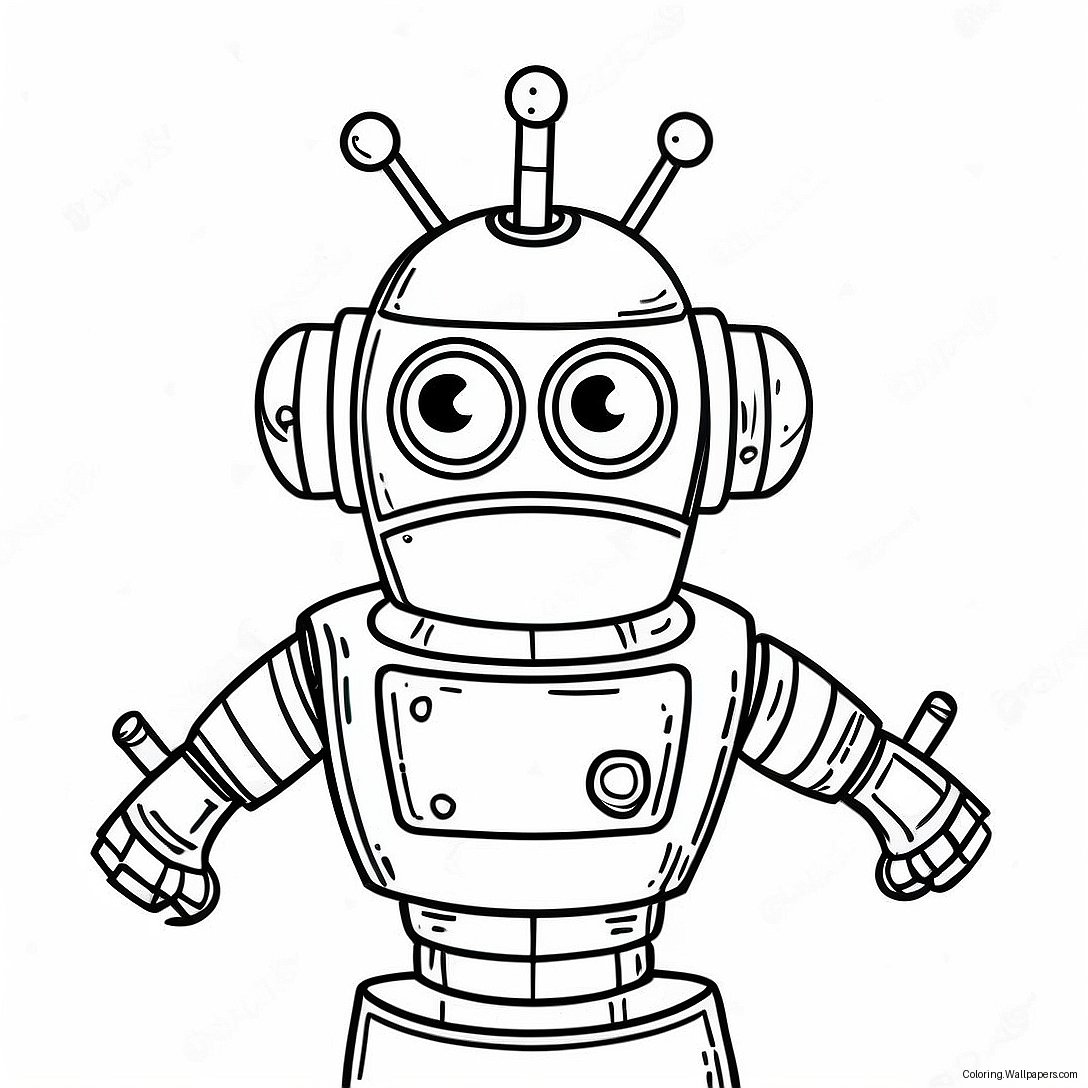 Bender Der Roboter Ausmalbild 21792