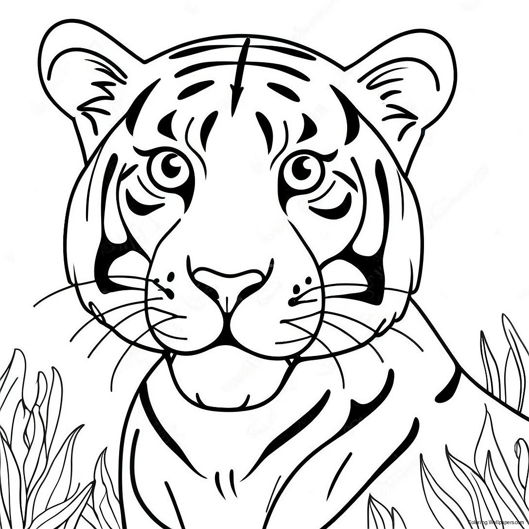 Bengals Tiger Coloring Page 2618