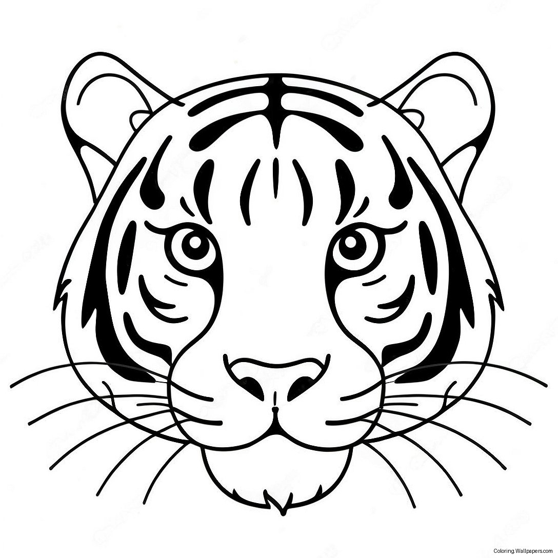 Bengals Tiger Coloring Page 2619