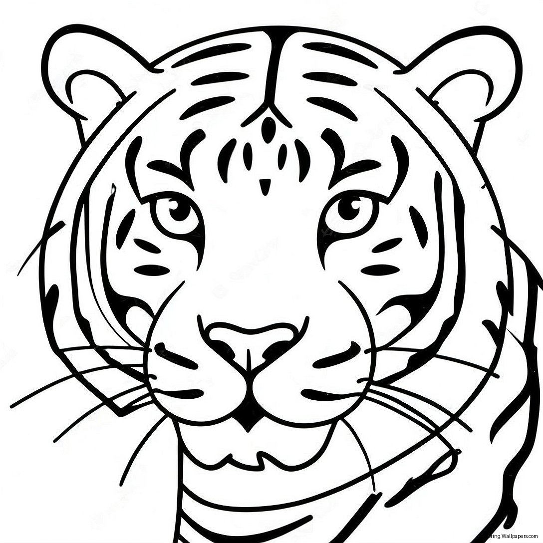 Bengals Tiger Coloring Page 2620