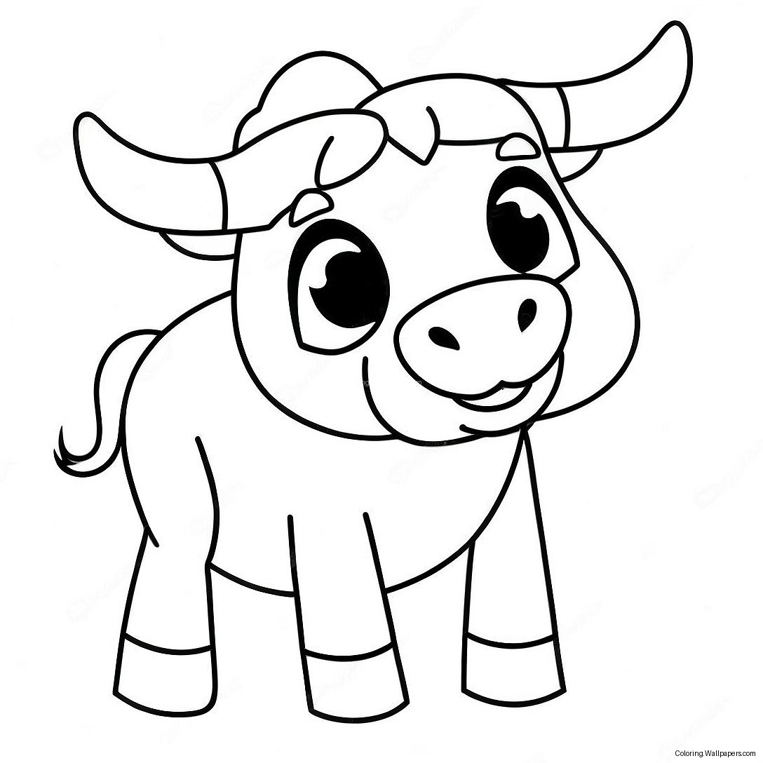 Benny The Bull Coloring Page 46371