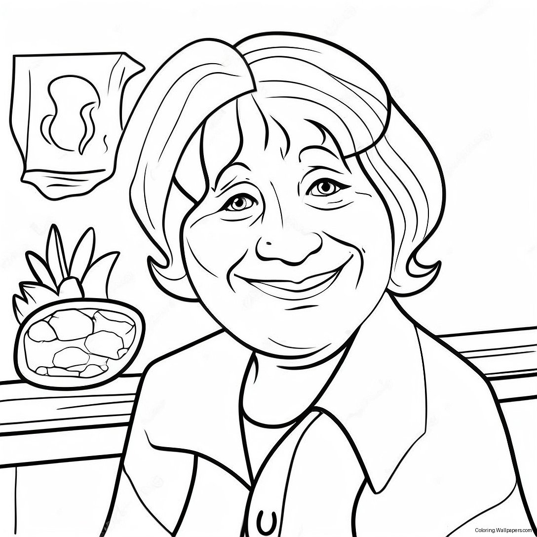 Best Aunt Coloring Page 16182