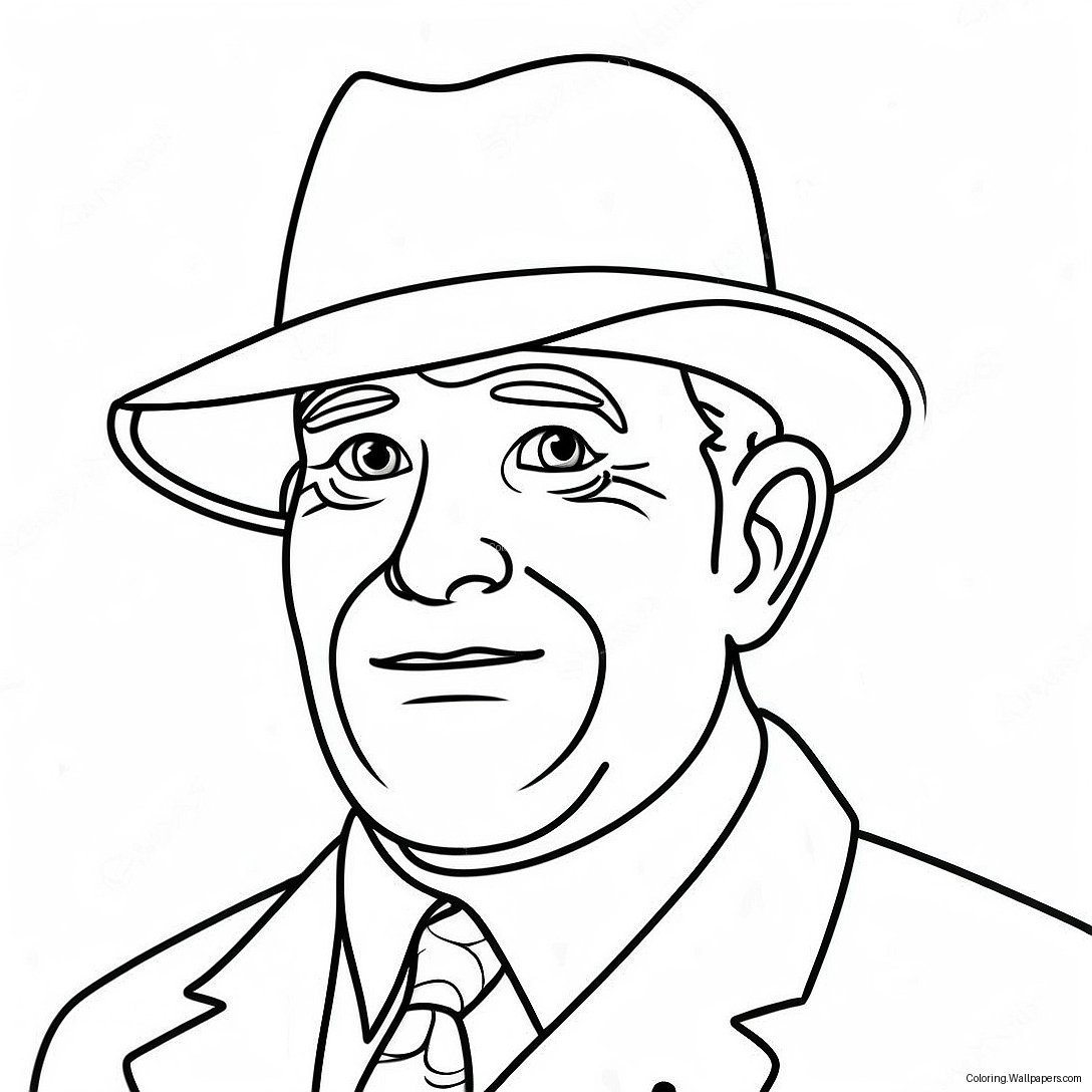 Best Uncle Coloring Page 27528