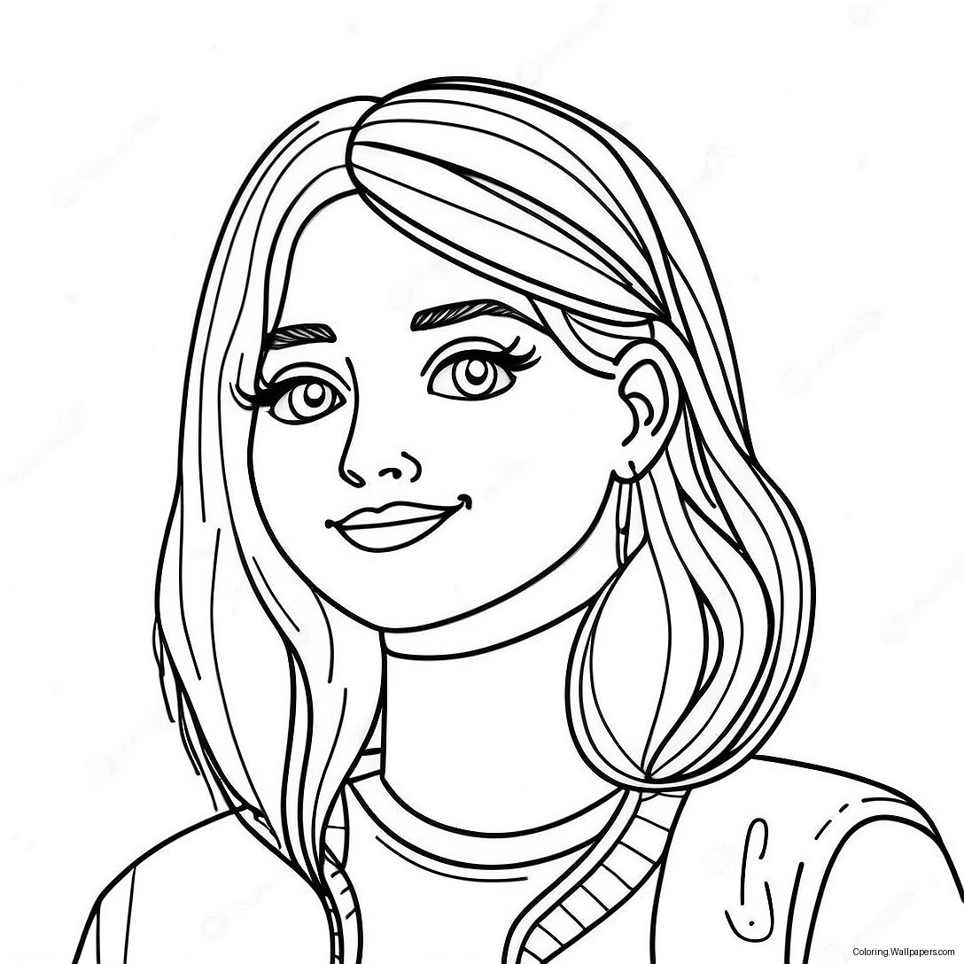 Bff Tumblr Girl Fashion Coloring Page 6579