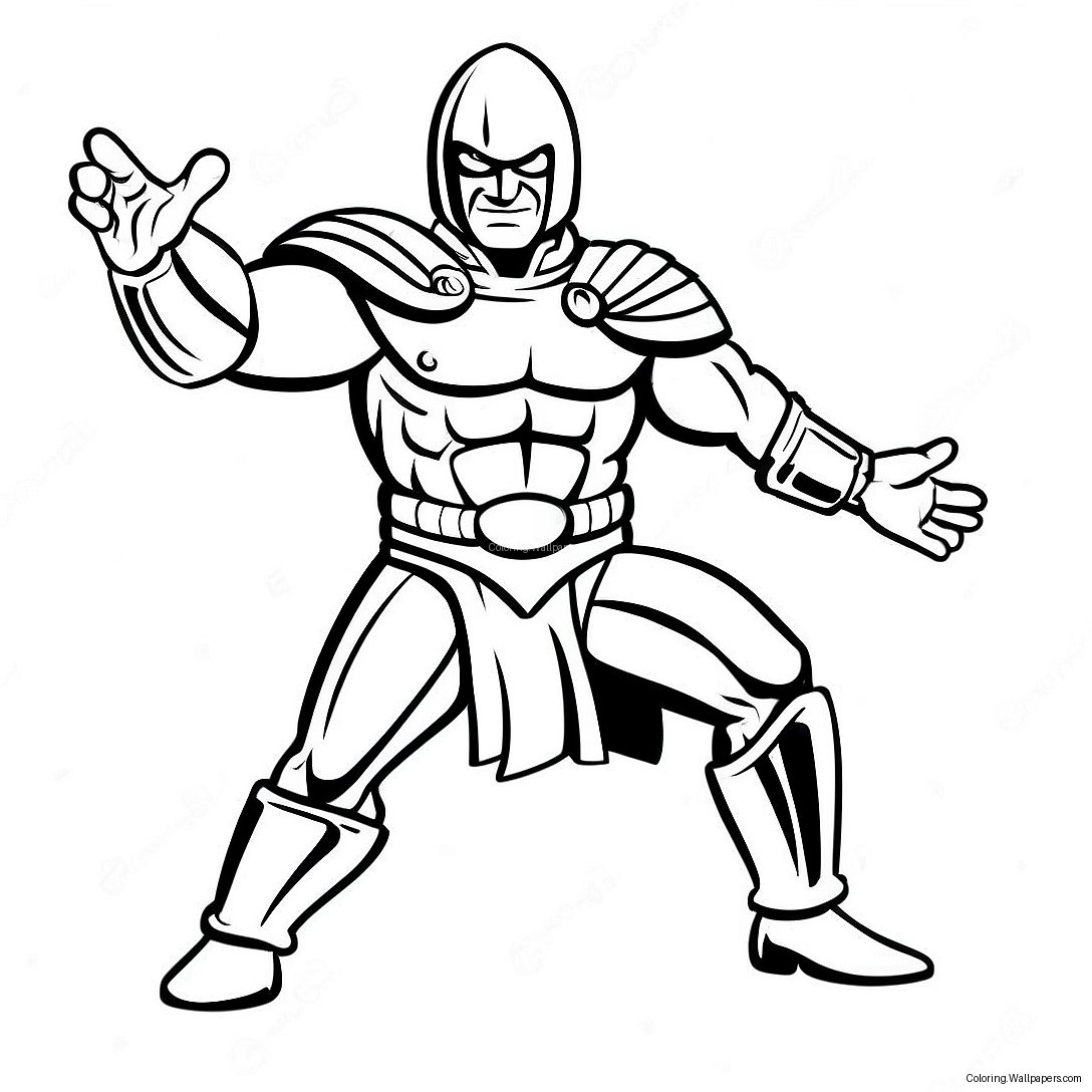 Bibleman En Action À Colorier 27364