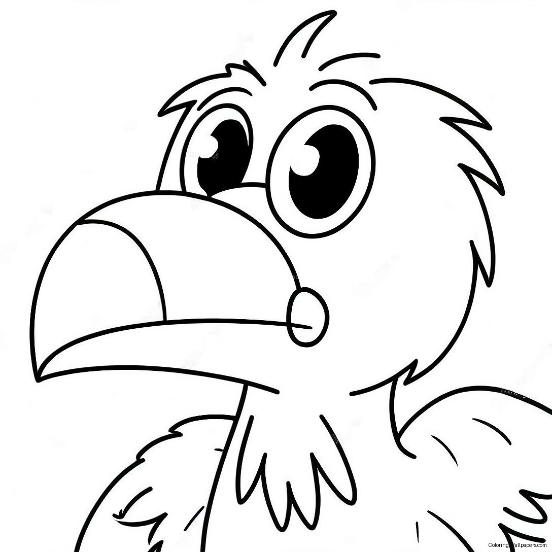 Big Bird Coloring Page 42971